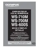 Preview for 1 page of Olympus WS 600S Mode D'Emploi