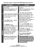 Olympus WS 700M Quick Start Manual preview