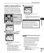 Preview for 41 page of Olympus WS-801 Instrucciones Detalladas