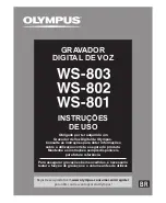 Olympus WS-801 Instruções De Uso preview