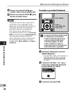 Preview for 74 page of Olympus WS-801 Instruções De Uso