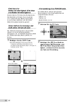 Preview for 22 page of Olympus X-560WP - Digital Camera - Compact Bedienungsanleitung