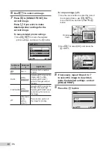 Preview for 36 page of Olympus X-560WP - Digital Camera - Compact Instruction Manual