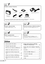 Preview for 2 page of Olympus X-560WP - Digital Camera - Compact Manuel D'Instructions