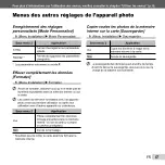 Предварительный просмотр 57 страницы Olympus XZ-1 Manuel D'Instructions