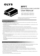 OLYS MPPT10050 User Manual preview