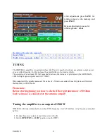 Preview for 4 page of OM POWER OM2000A+ Tuning Procedure And Part List