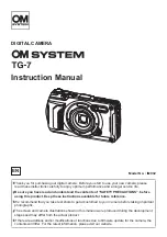 OM SYSTEM TG-7 Instruction Manual preview