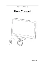 Omano CX-3 User Manual preview