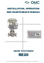OMC RE20 Installation, Operation And Maintenance Manual preview