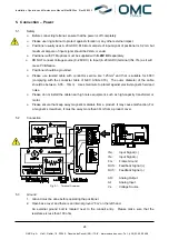 Preview for 24 page of OMC RE20 Installation, Operation And Maintenance Manual