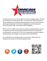 Preview for 20 page of Omcan J-110 Instruction Manual