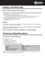 Предварительный просмотр 4 страницы Omcan R220 Instruction Manual