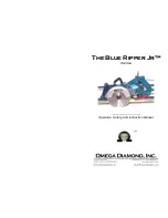 Omega Diamond The Blue Ripper Jr Instruction Manual preview