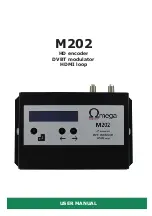 Omega Digitech M202 User Manual preview