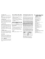 Предварительный просмотр 2 страницы Omega Engineering HH801A Instruction Sheet