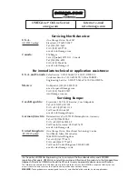 Preview for 2 page of Omega Engineering OMEGASCOPE OS523 User Manual