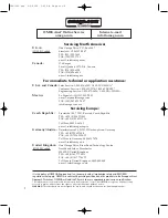 Preview for 2 page of Omega Engineering PSW1000 User Manual