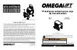 Предварительный просмотр 5 страницы Omega Lift Equipment 92450 Manual