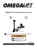 Omega Lift MagicLift 25057 User Manual preview
