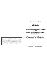 Omega Research & Development UltiMate Owner'S Manual preview