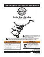 Omega 46000 Operating Instructions & Parts Manual предпросмотр