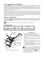 Предварительный просмотр 2 страницы Omega 46000 Operating Instructions & Parts Manual