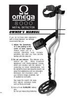 Omega 8000 Owner'S Manual предпросмотр