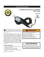 Preview for 1 page of Omega 94001 Operating Instructions