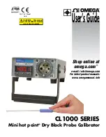 Omega CL1000 Series User Manual preview