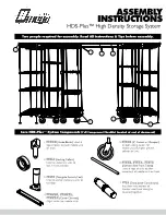 Предварительный просмотр 1 страницы Omega HDS-Plus Assembly Instructions