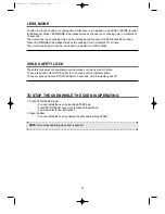 Preview for 16 page of Omega OA 138X Operating Instructions Manual