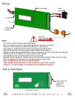 Preview for 5 page of Omega OAL-100 Instalation Instructions
