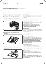 Preview for 23 page of Omega ODWF6015X User Manual