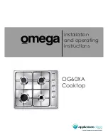 Omega OG60XA Installation And Operating Instructions Manual preview