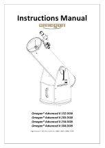 Omegon Advanced X 152 DOB Instruction Manual preview