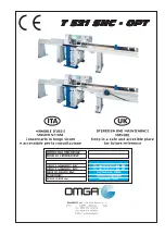 OMGA T 521 SNC Operation And Maintenance Manual предпросмотр