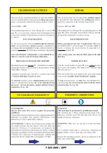 Preview for 27 page of OMGA T 521 SNC Operation And Maintenance Manual