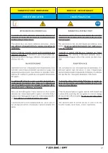 Preview for 53 page of OMGA T 521 SNC Operation And Maintenance Manual