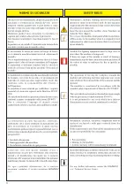 Preview for 8 page of OMGA V 235 nc Operation And Maintenance Manual