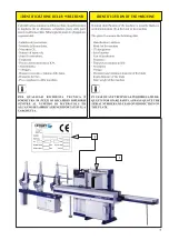 Предварительный просмотр 9 страницы OMGA V 235 nc Operation And Maintenance Manual