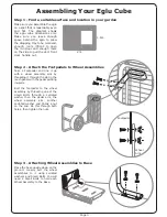 Preview for 3 page of Omlet Eglu Cube Instruction Manual