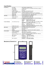 Предварительный просмотр 18 страницы Omni Instruments TR150 Instruction Manual