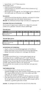 Preview for 20 page of Össur CHEETAH JUNIOR Instructions For Use Manual