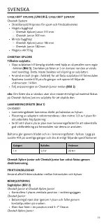 Preview for 22 page of Össur CHEETAH JUNIOR Instructions For Use Manual