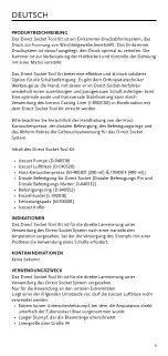 Preview for 6 page of Össur DIRECT SOCKET TOOL KIT Instructions For Use Manual