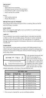 Preview for 5 page of Össur FLEX-FOOT BALANCE Series Instructions For Use Manual