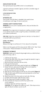 Preview for 6 page of Össur Formfit Post-Op Knee 24" Reg Instructions For Use Manual