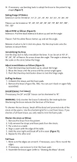 Preview for 7 page of Össur Formfit Post-Op Knee 24" Reg Instructions For Use Manual