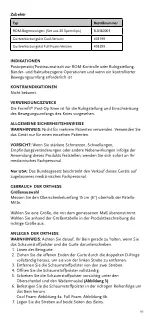 Preview for 10 page of Össur Formfit Post-Op Knee 24" Reg Instructions For Use Manual